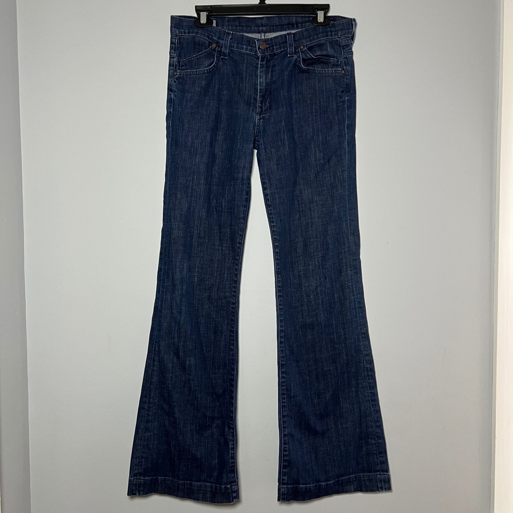 Citizens of Humanity Hutton 251 High Rise Wide Leg Jeans Dark Wash Blue Size 31
